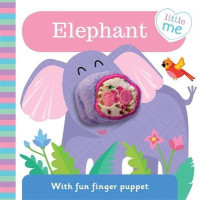 Image of ELEPHANT WITH FUN FINGER PUPPET / LITTLE ME