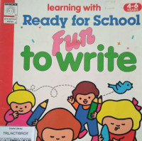 Image of FUN TO WRITE / LEARNING WITH READY FOR SCHOOL