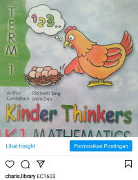 Image of KINDER THINKERS K1 MATHEMATICS TERM 1