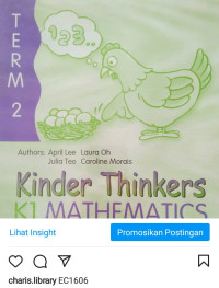 Image of KINDER THINKERS K1 MATHEMATICS TERM 2 ACTIVITY BOOK