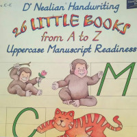 Image of D' NEALIAN HANDWRITING 26 LITTLE BOOKS FROM A TO Z