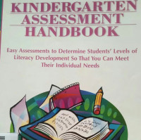 Image of KINDERGARTEN ASSESSMENT HANDBOOK