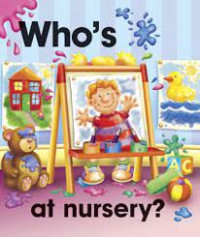 Image of WHO'S AT NURSERY? / A PULL THE LEVER PICTURE BOOK