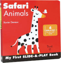 Image of SAFARI ANIMALS/MY FIRST SLIDE & PLAY BOOK